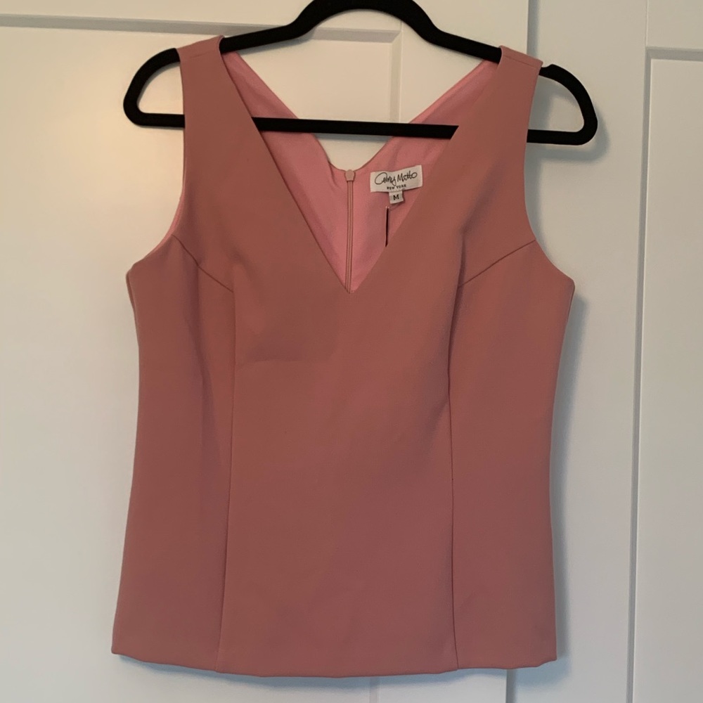 NWT - Amy Matto Pink Sleeveless Top